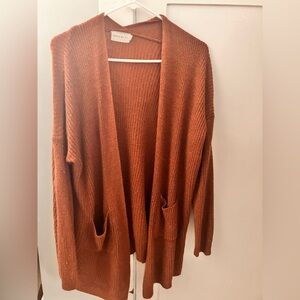 DREAMERS Women's burnt orange Cardigan